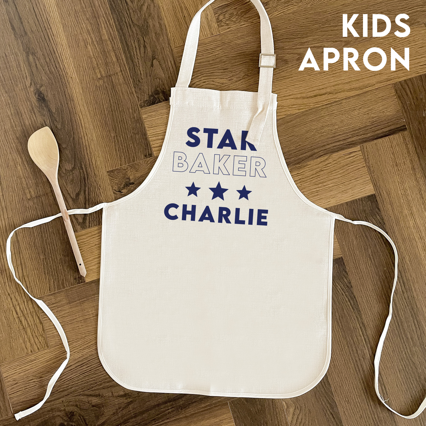 Personalised Star Baker Apron & Chefs Hat Set