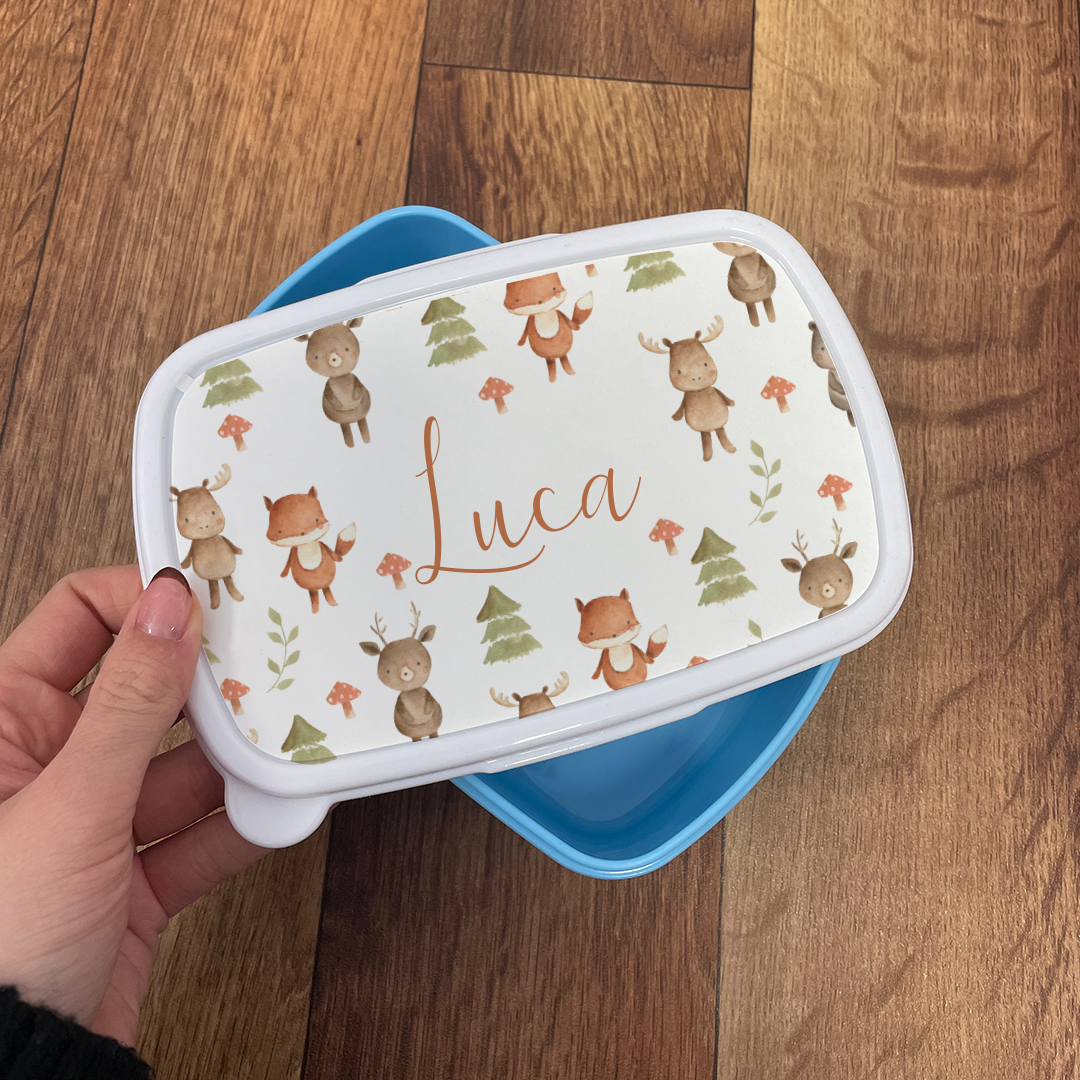 Personalised Woodland Snack Box