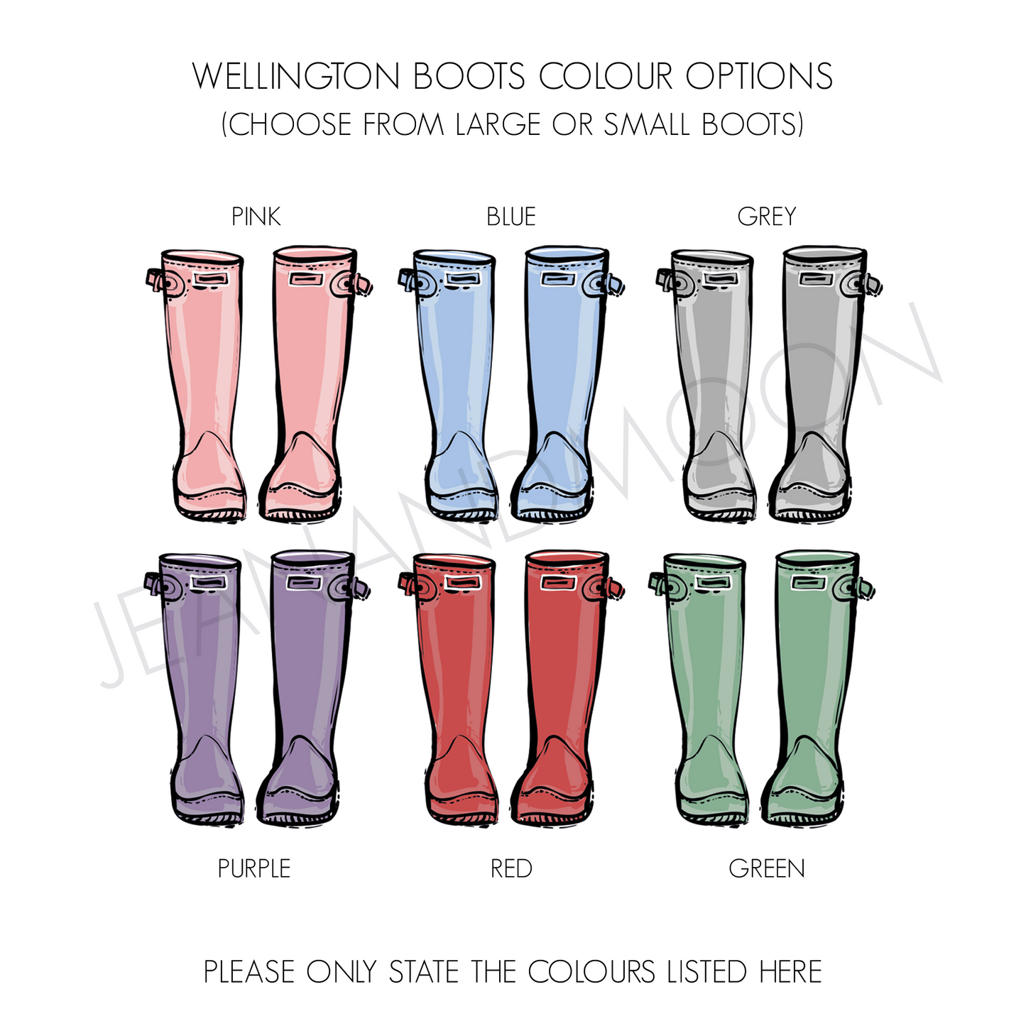 Personalised Family Welly Boots Cushion