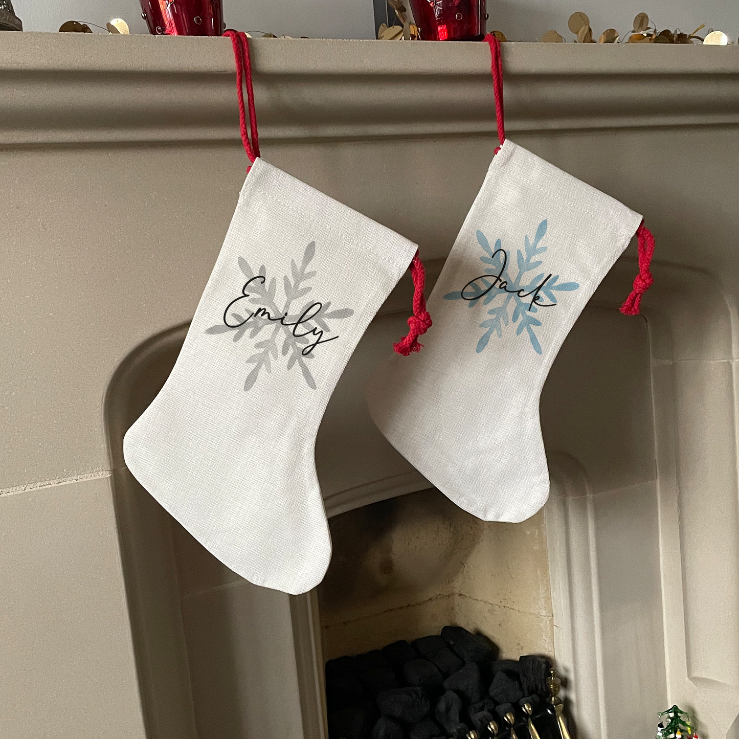 Personalised Snowflake Stocking