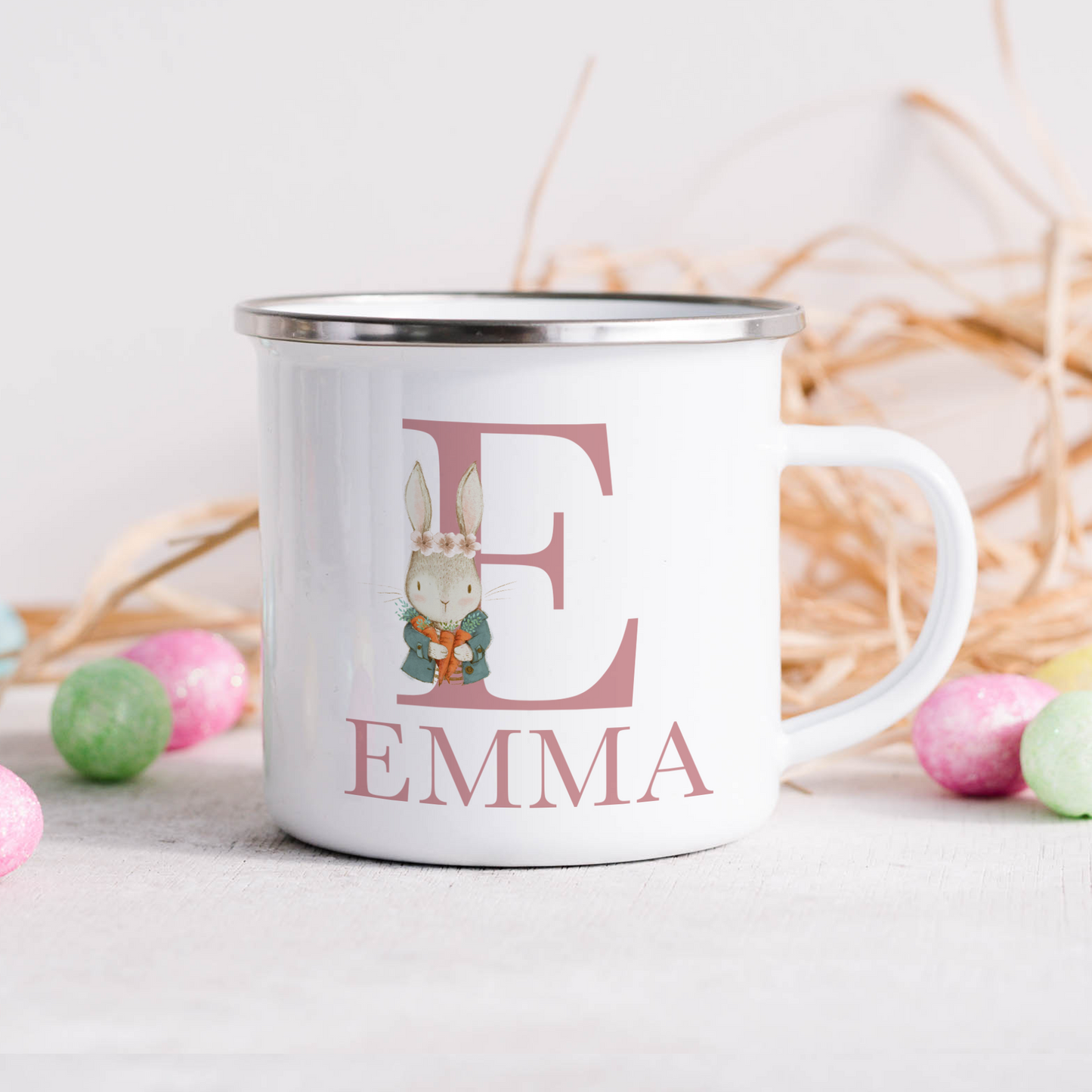 Personalised Easter Bag & Mug Gift Set