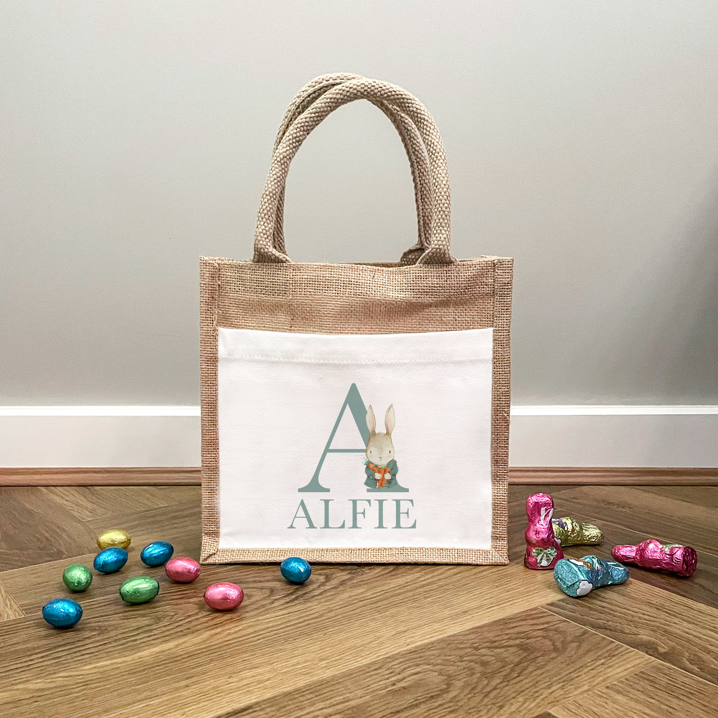 Personalised Easter Bag & Mug Gift Set