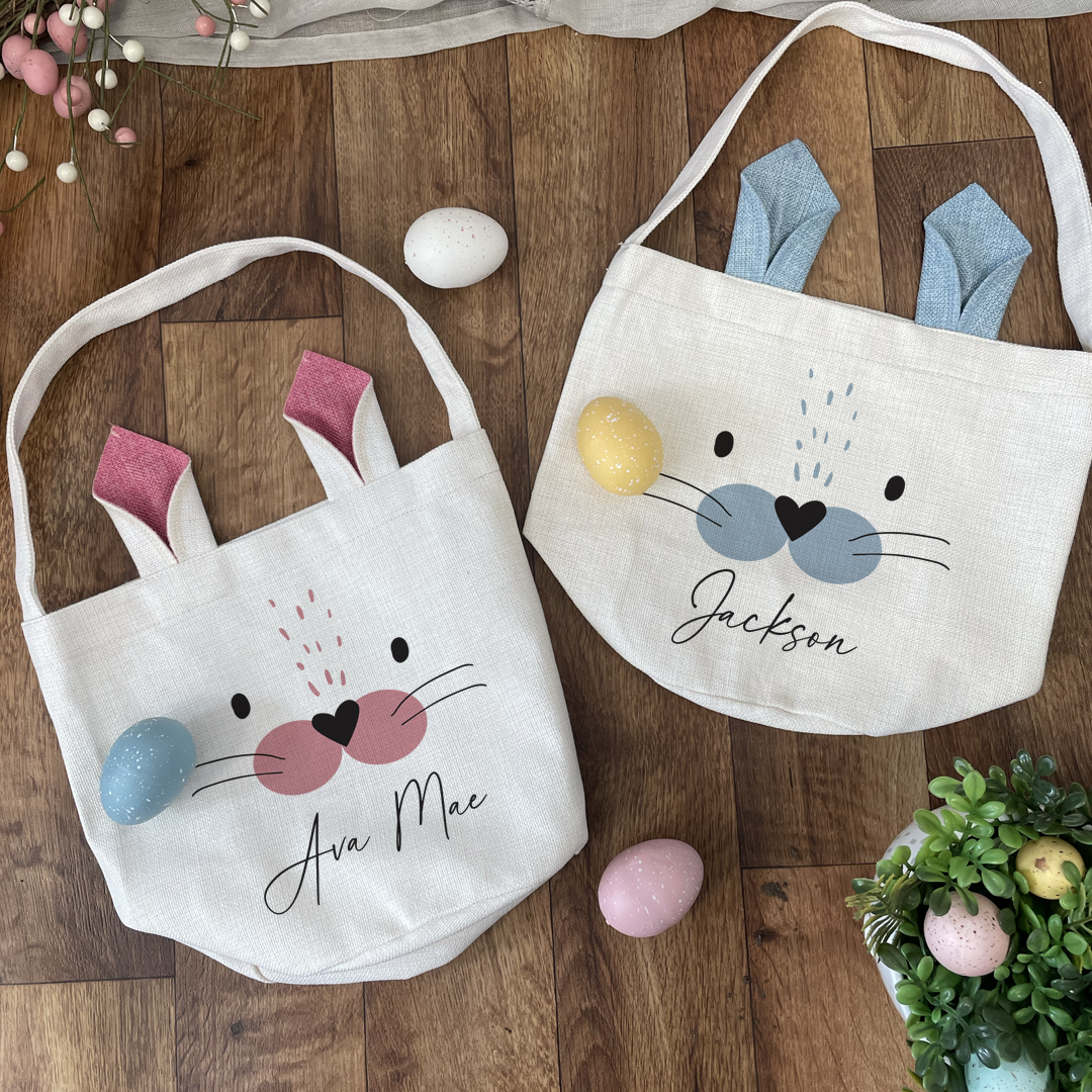 Personalised Easter Bunny Basket
