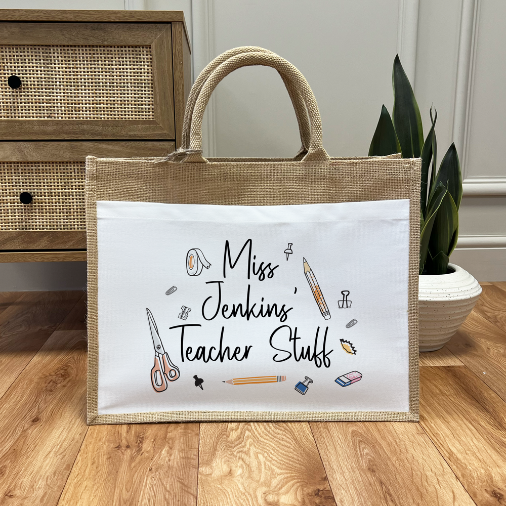 
                      
                        Personalised Teacher Stuff Bag
                      
                    