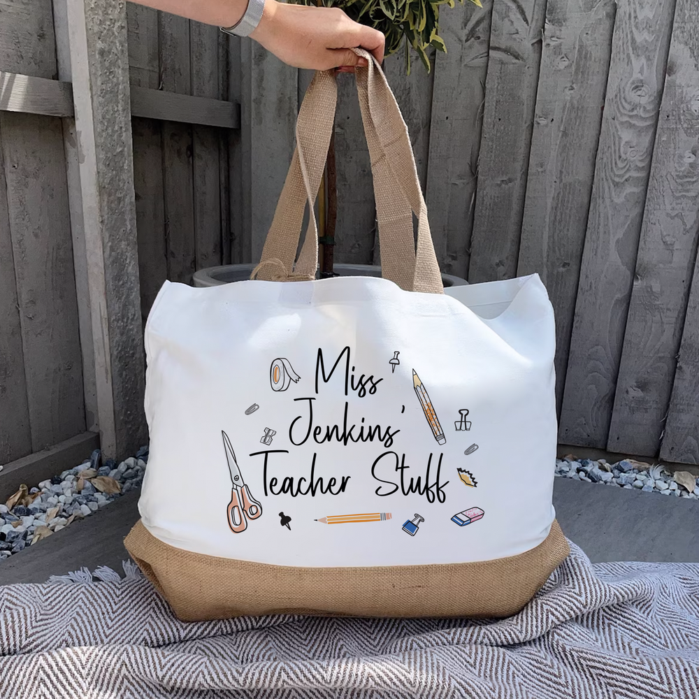 
                      
                        Personalised Teacher Stuff Bag
                      
                    