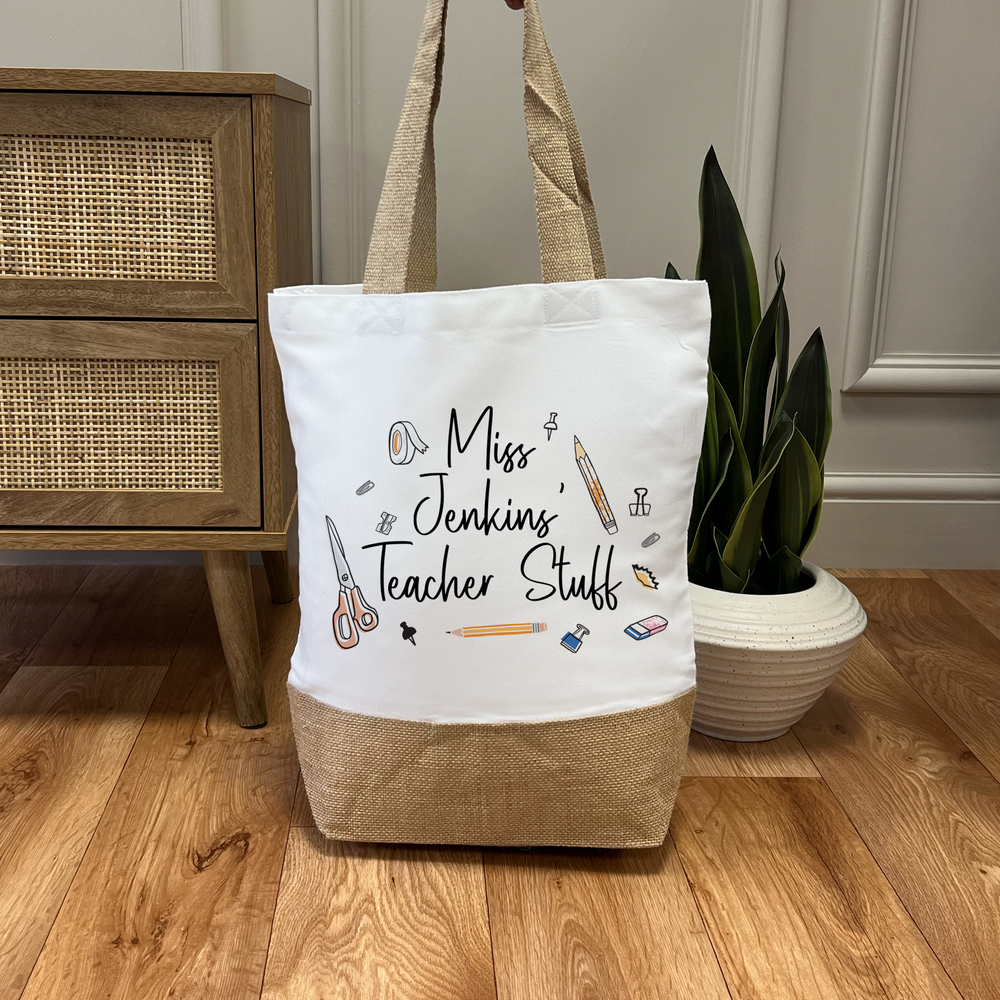 
                      
                        Personalised Teacher Stuff Bag
                      
                    