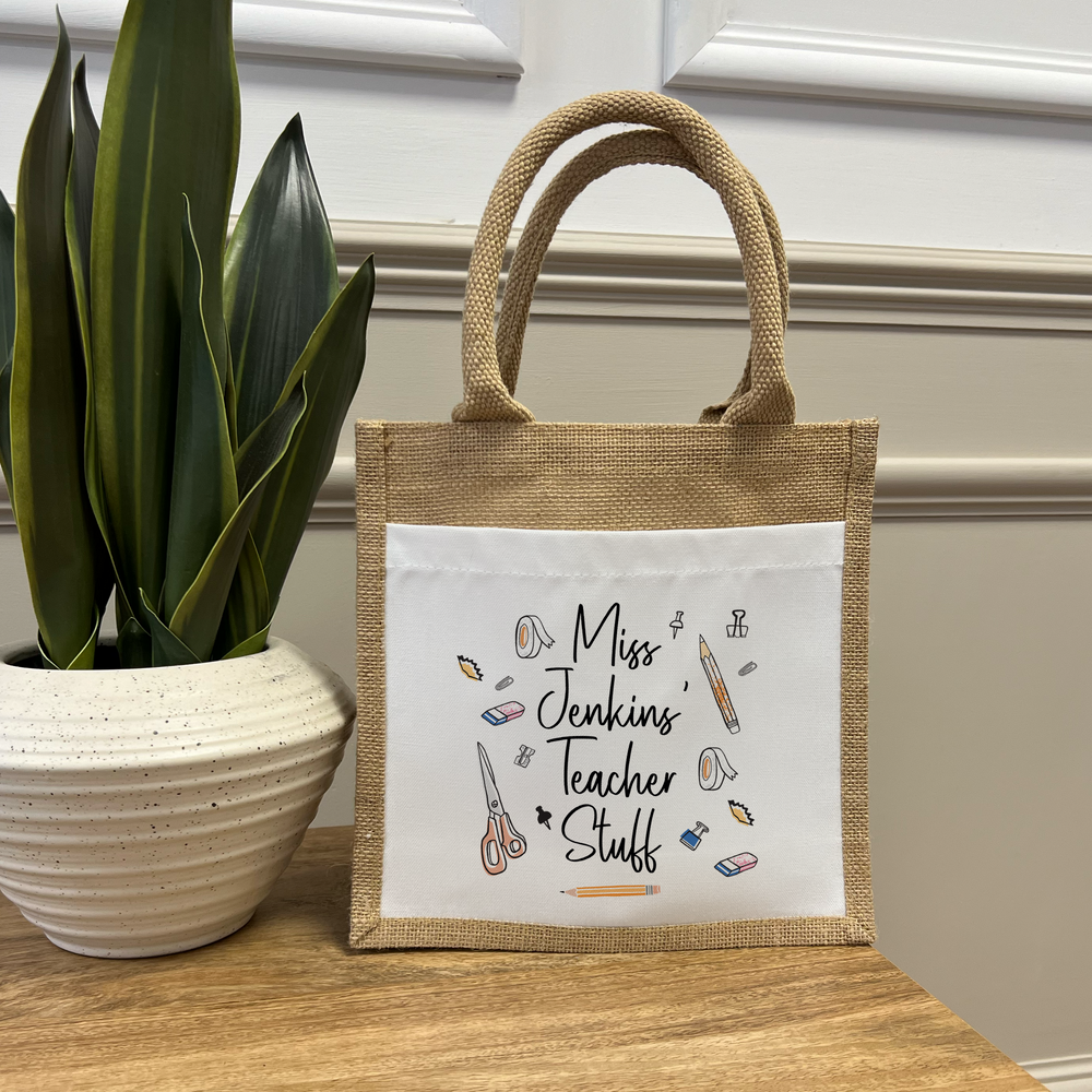 
                      
                        Personalised Teacher Stuff Bag
                      
                    