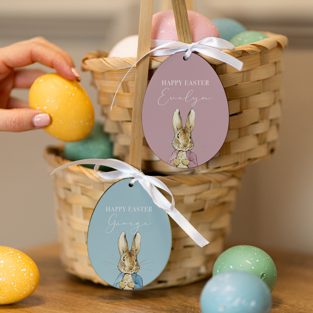 Personalised Easter Basket Tags