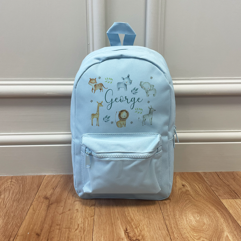 Personalised Jungle Backpack