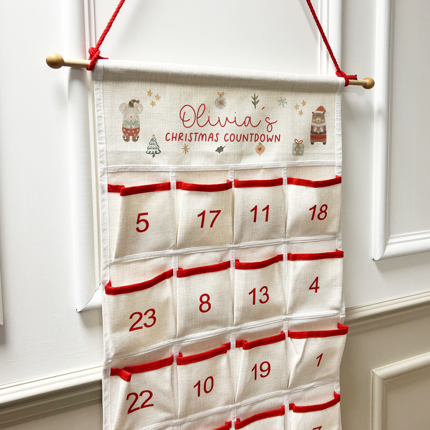 Personalised Christmas Advent Calendar