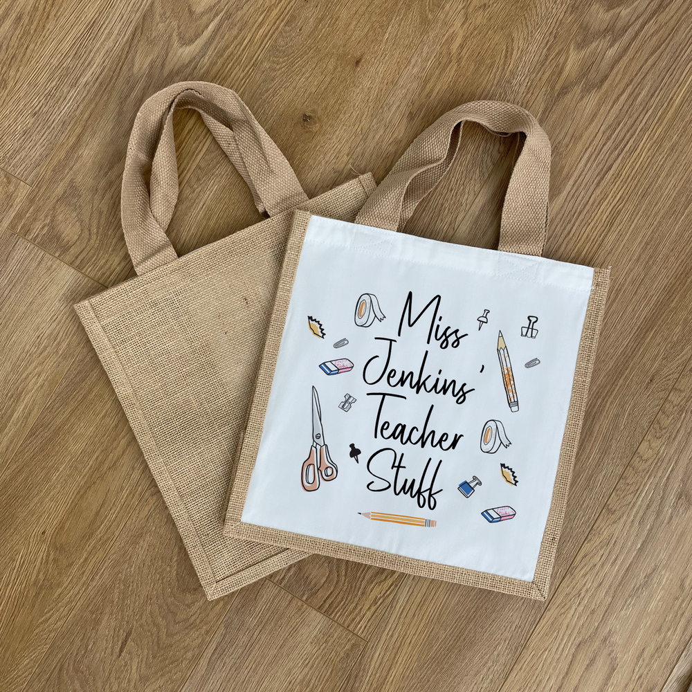 
                      
                        Personalised Teacher Stuff Bag
                      
                    