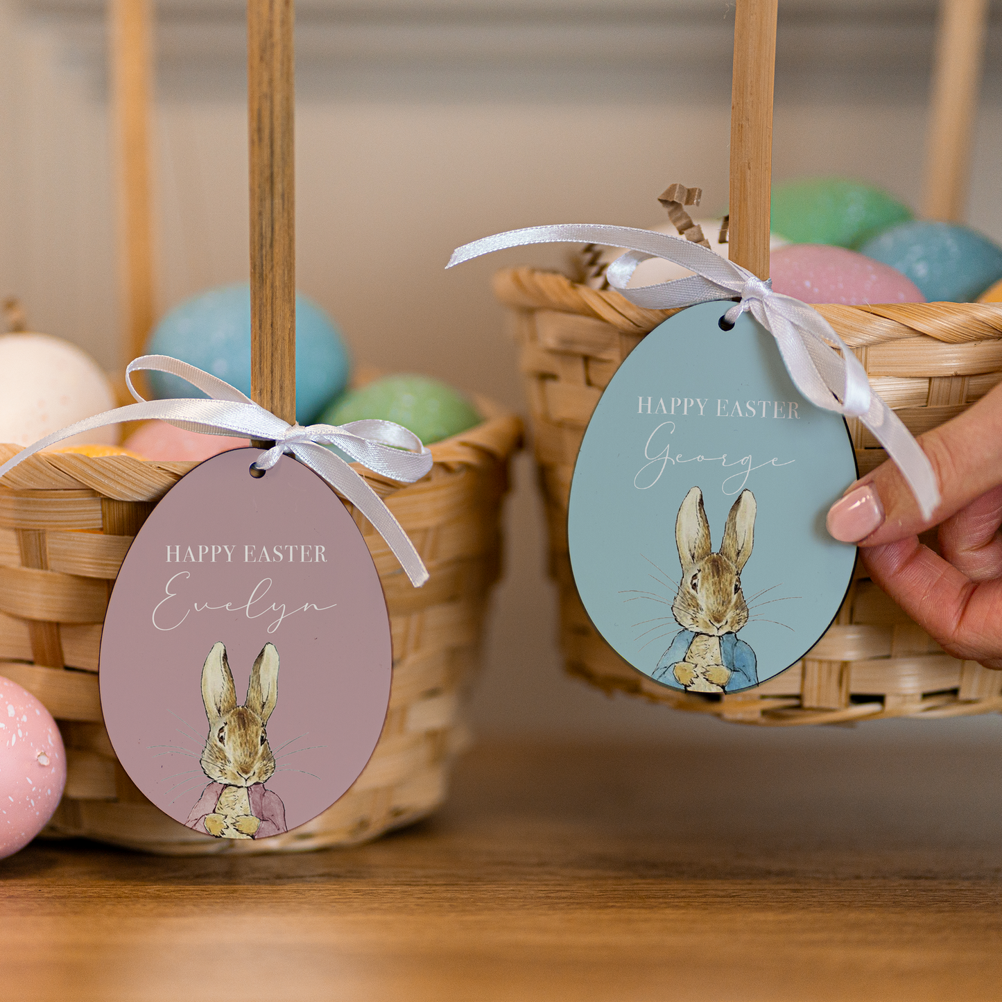 
                  
                    Personalised Easter Basket Tags
                  
                