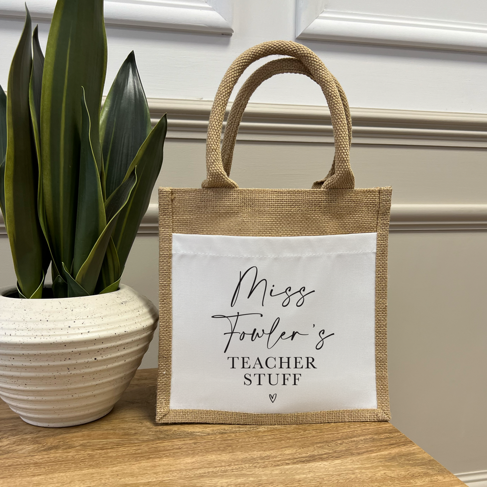 
                      
                        Personalised Teacher Stuff Bag
                      
                    