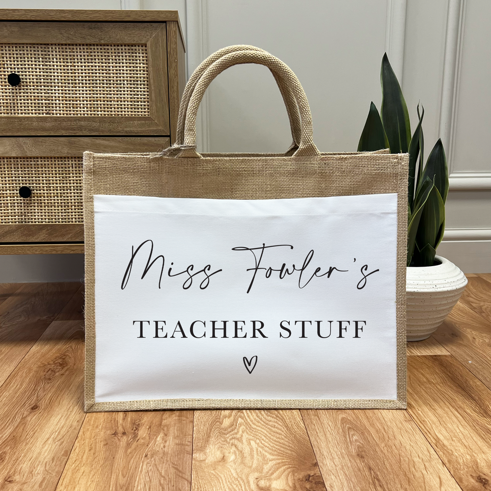 
                      
                        Personalised Teacher Stuff Bag
                      
                    