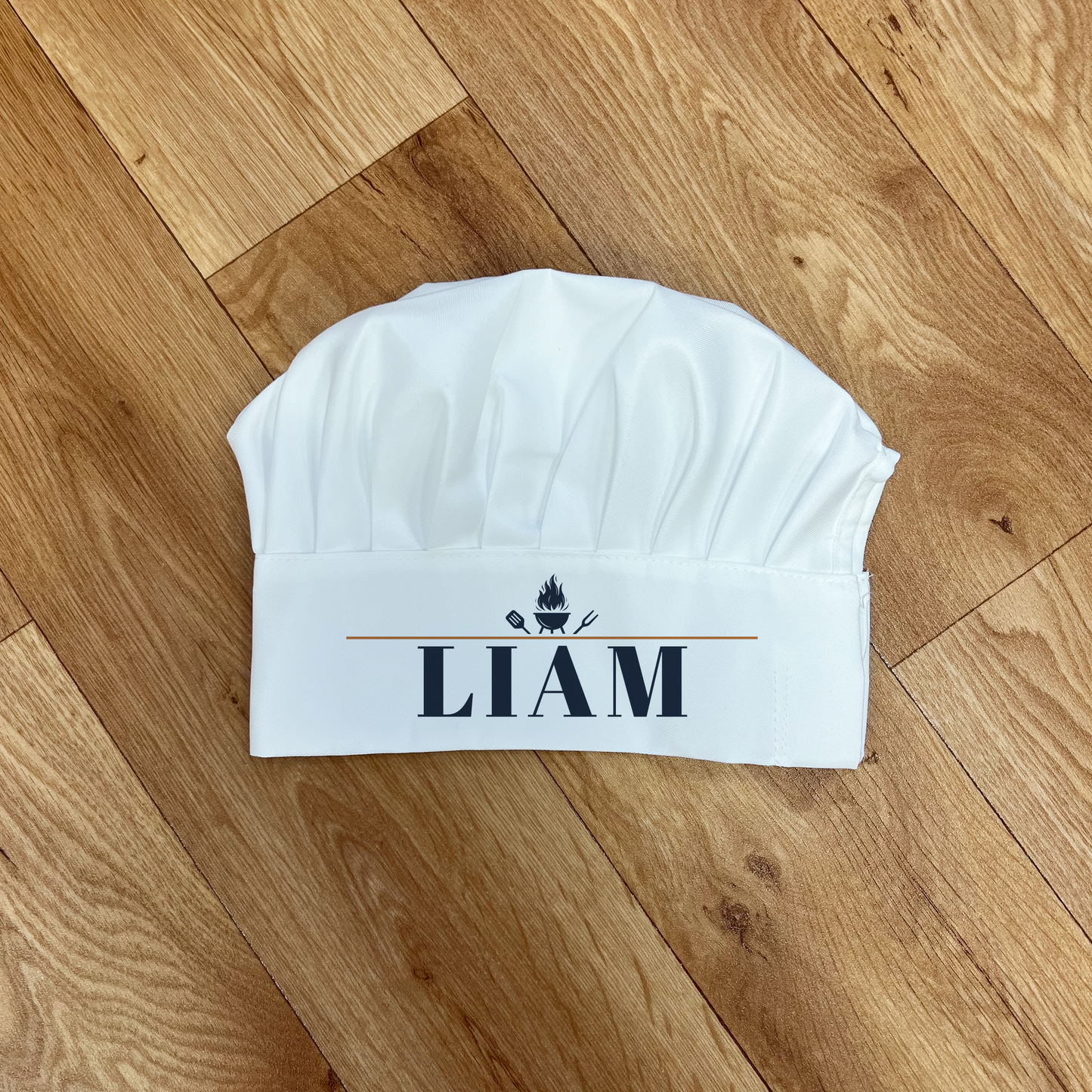 Personalised BBQ Apron & Chefs Hat Set