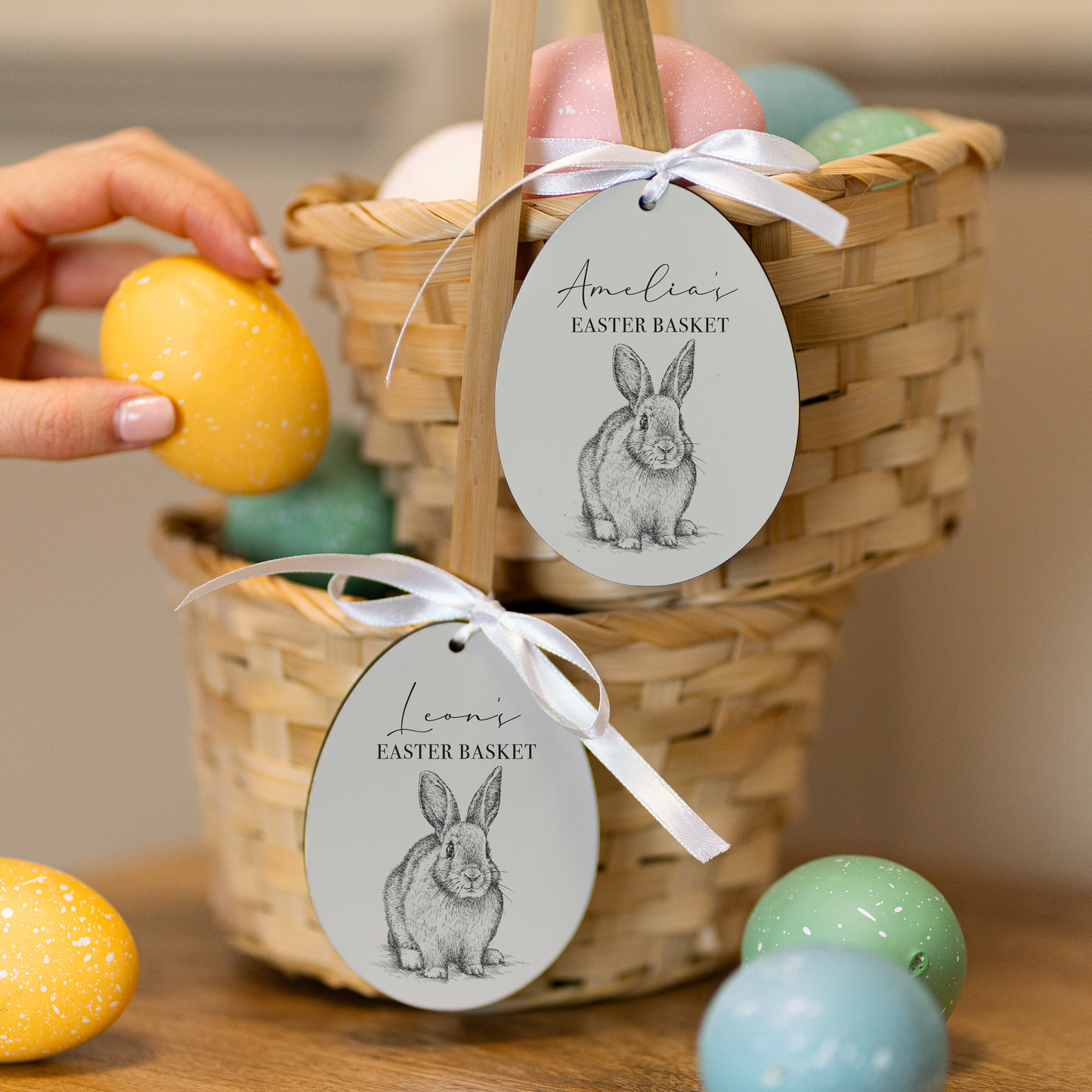 
                  
                    Personalised Easter Basket Tags
                  
                