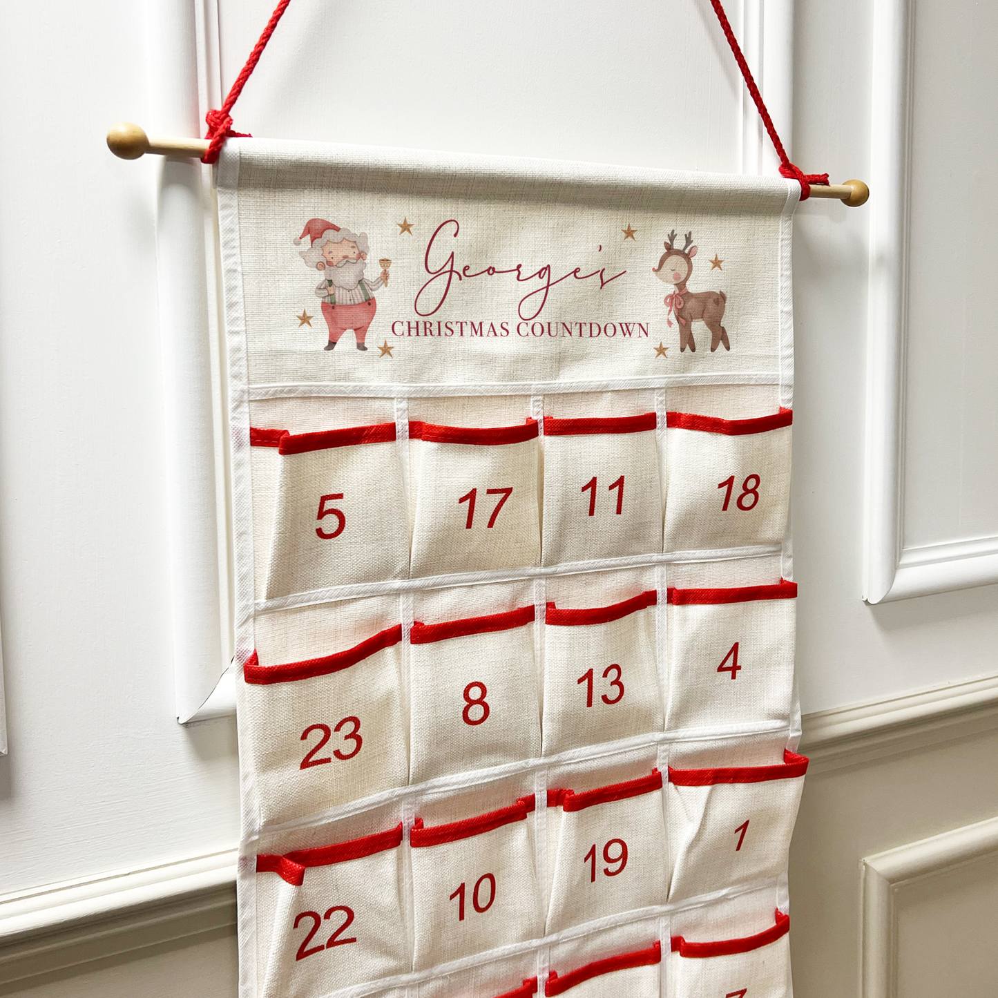 Personalised Christmas Advent Calendar