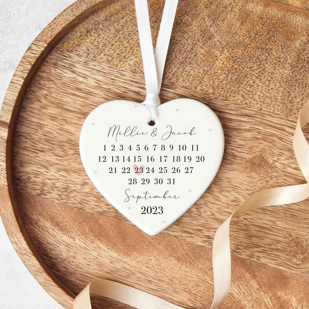 
                      
                        Personalised Anniversary Date Heart Ornament
                      
                    