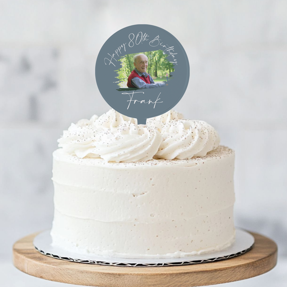 
                      
                        Personalised Birthday Photo Cake Topper
                      
                    