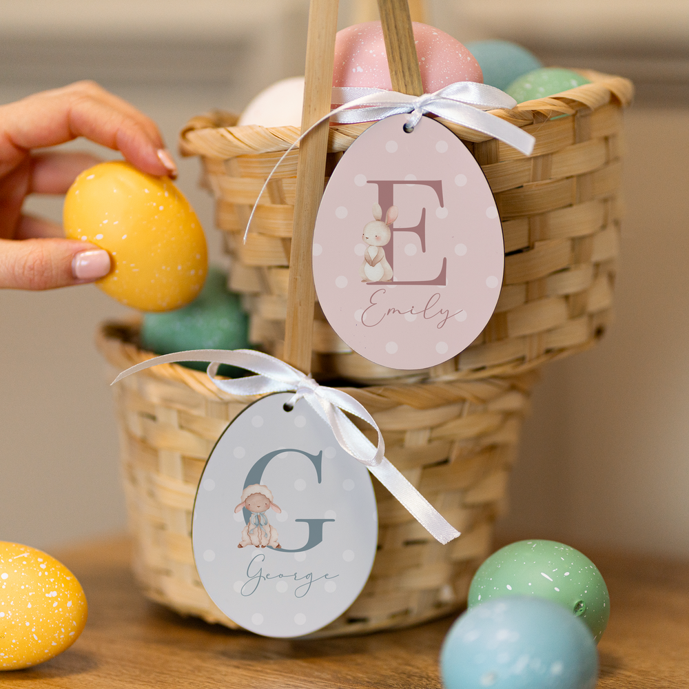 Personalised Easter Basket Tags