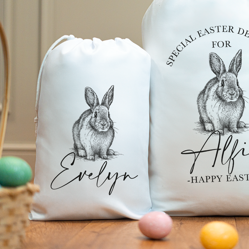 
                      
                        Personalised Vintage Bunny Easter Sacks
                      
                    