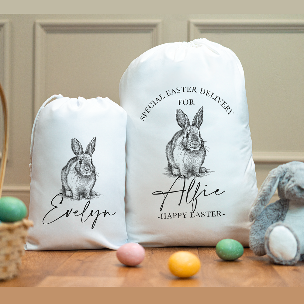 
                      
                        Personalised Vintage Bunny Easter Sacks
                      
                    