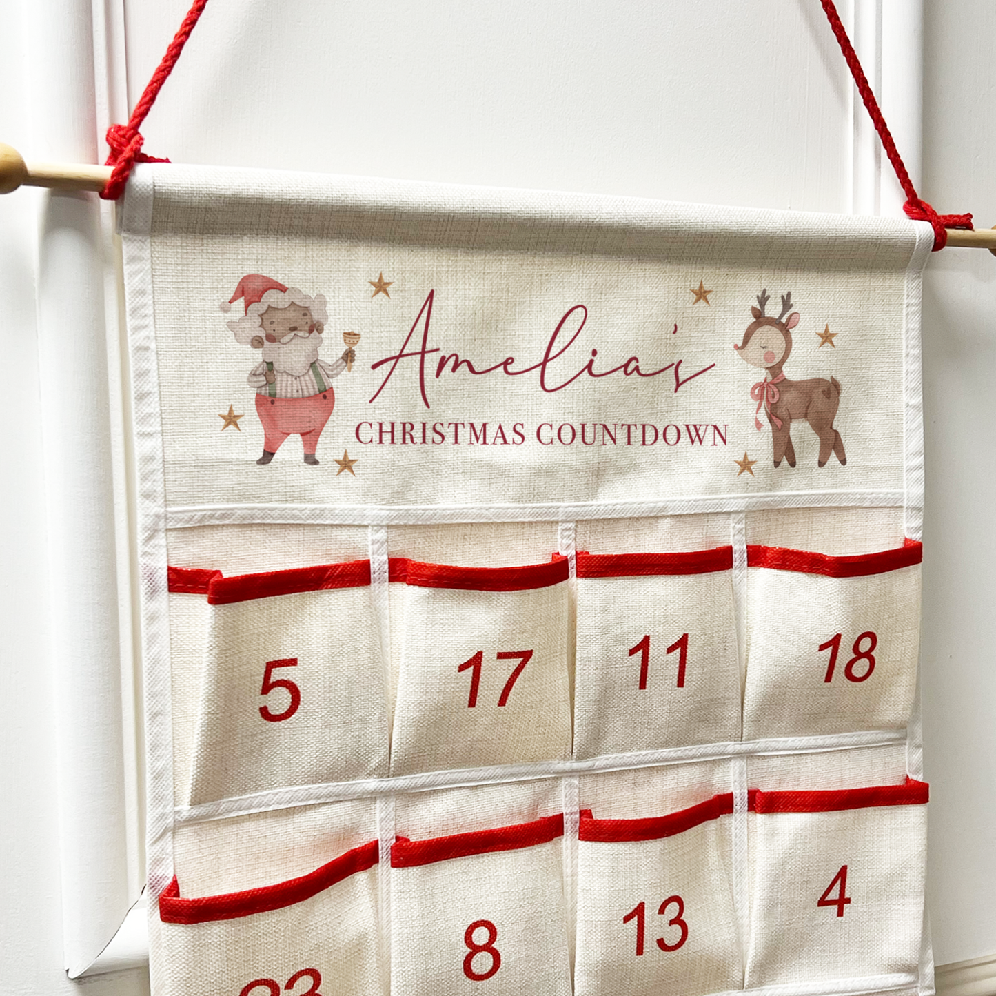 Personalised Christmas Advent Calendar
