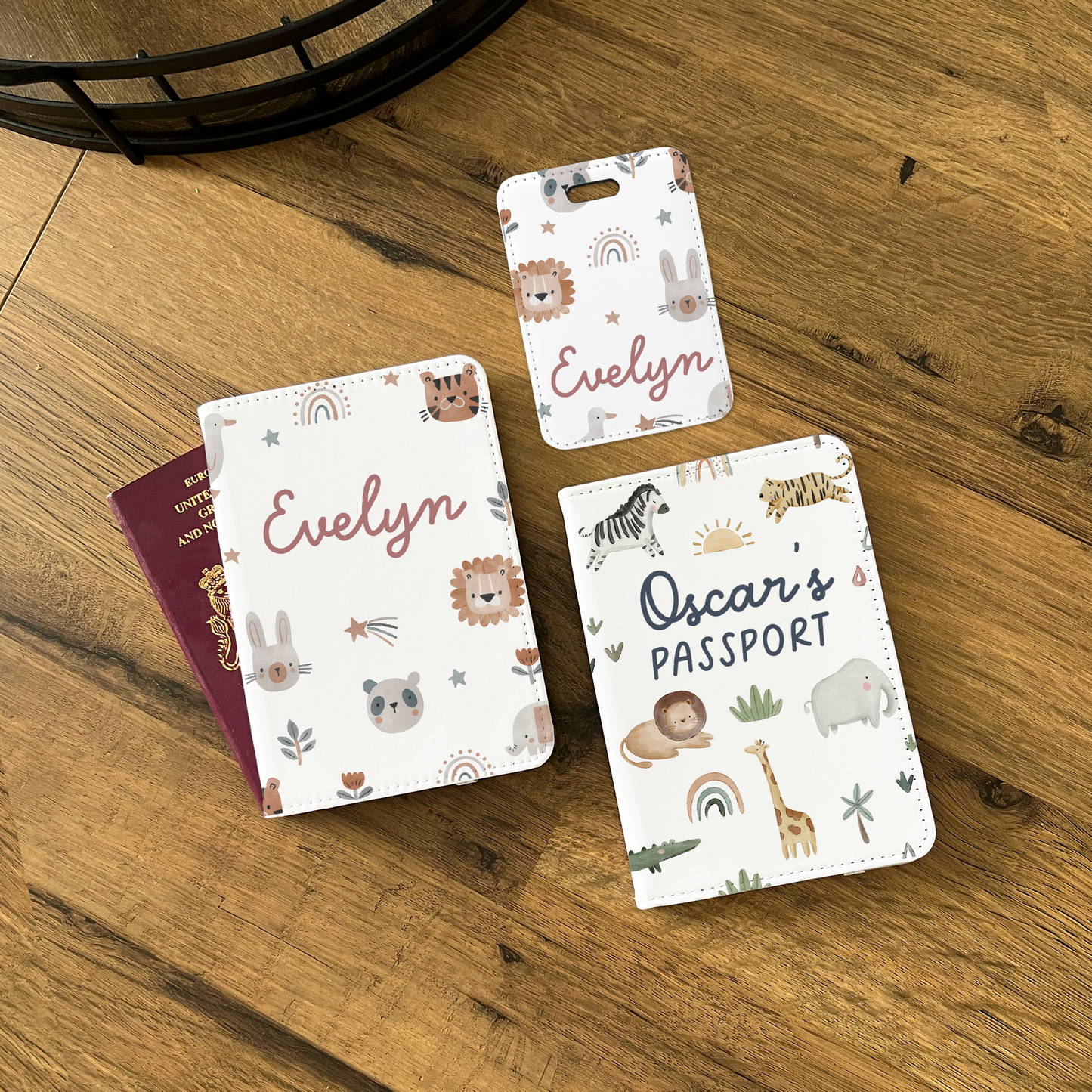 Passport cover set sales