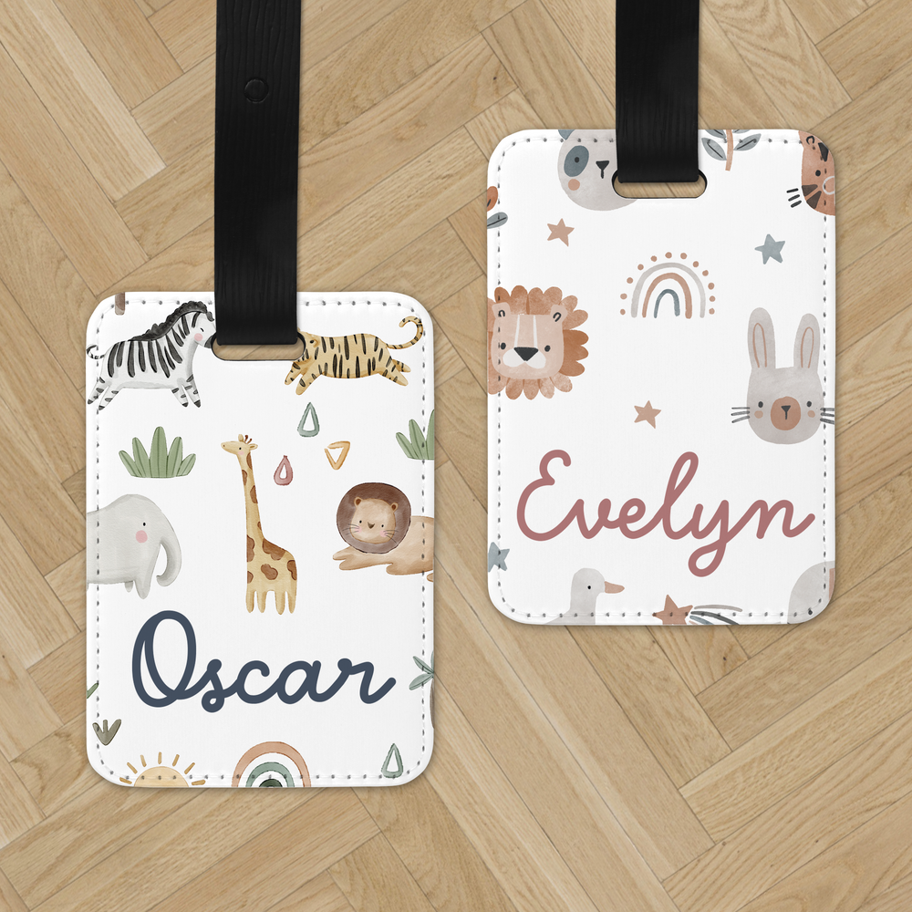 
                      
                        Personalised Jungle Passport Cover & Luggage Tag Set
                      
                    