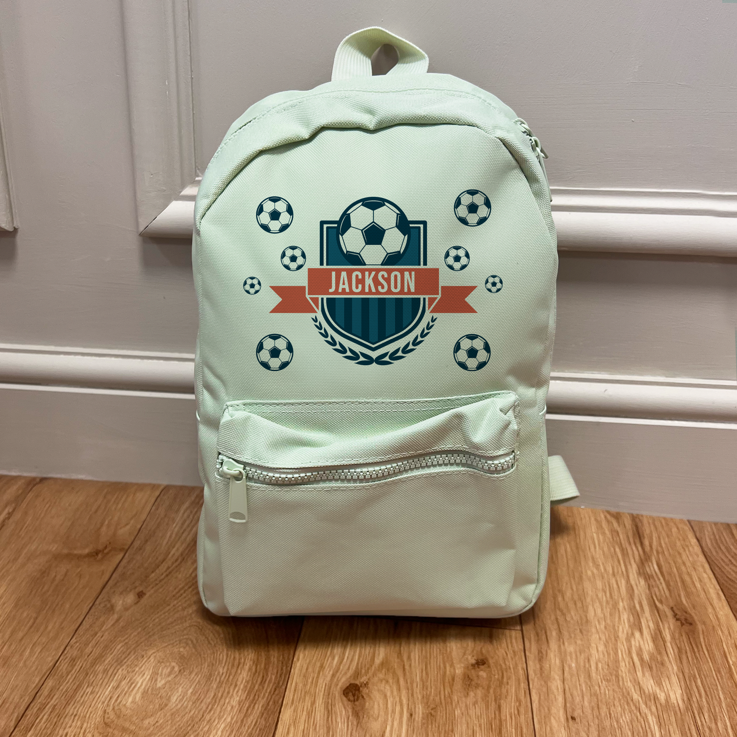 Personalised Football Backpack