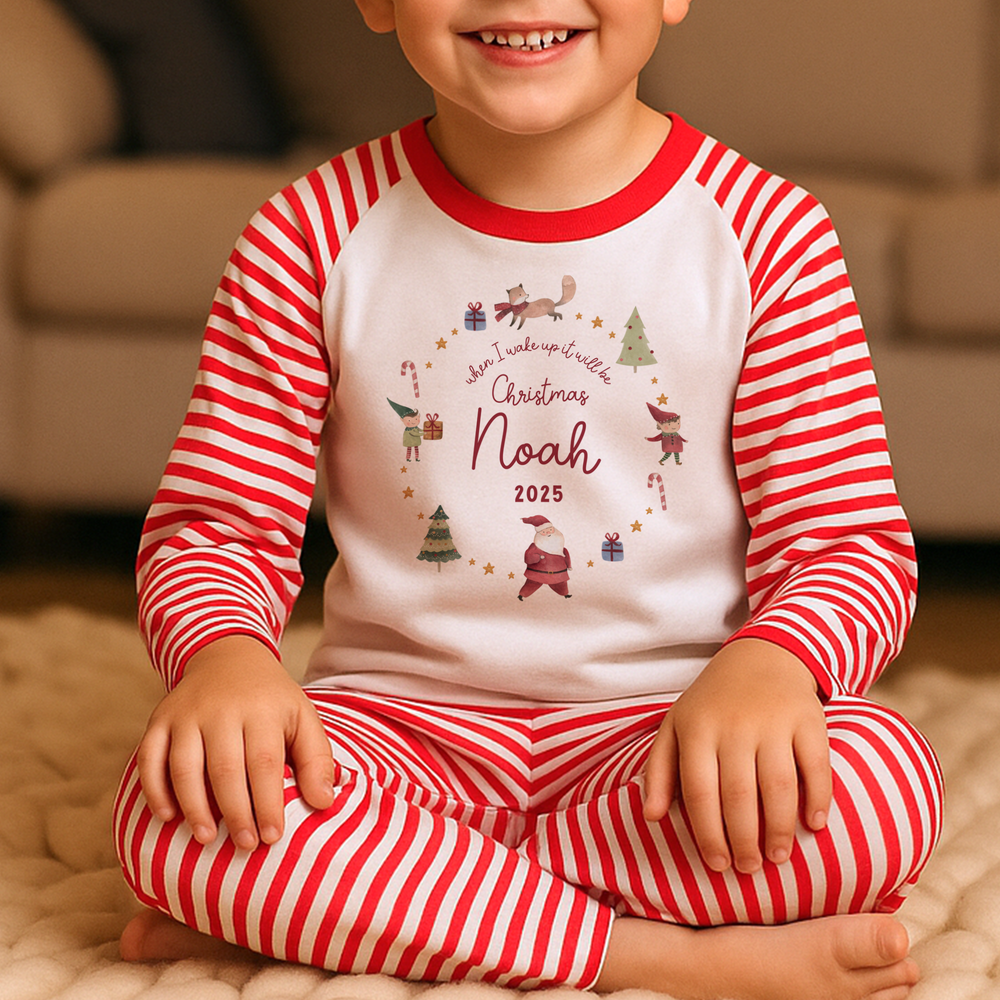 Personalised Christmas Pyjamas