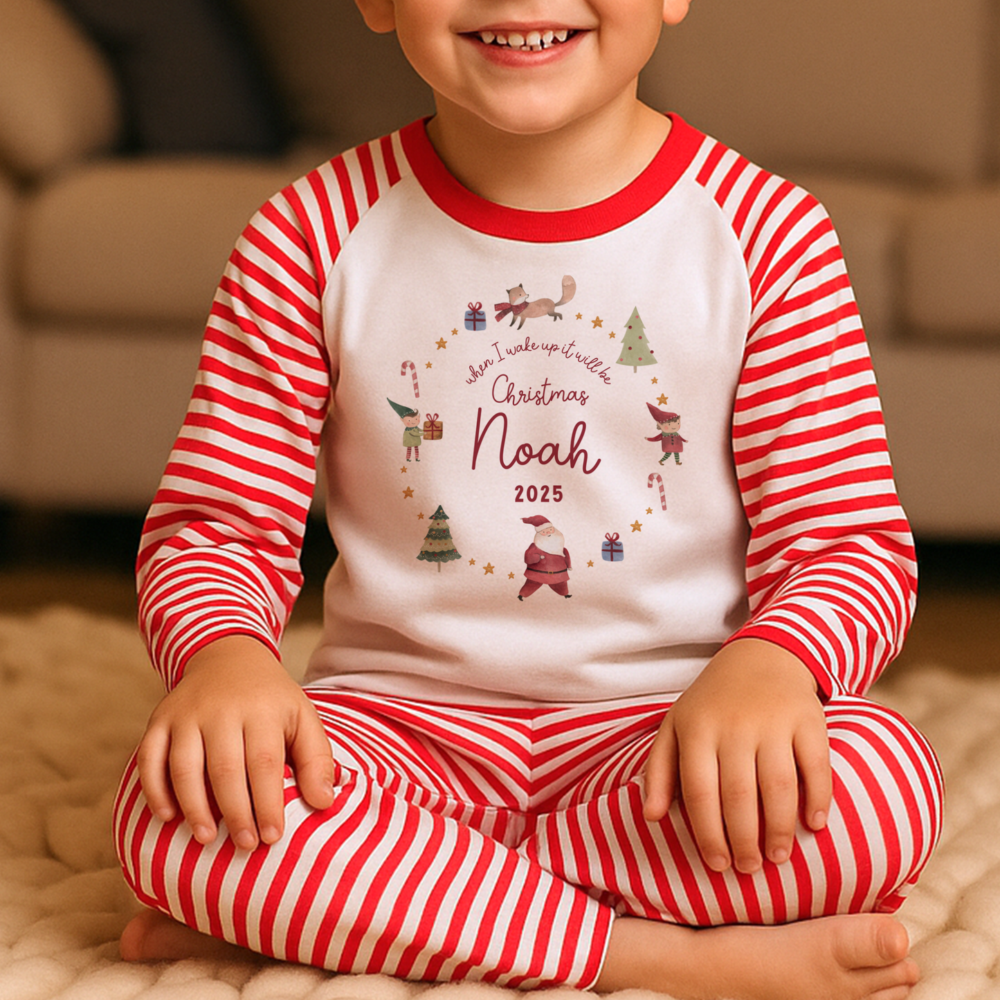 Personalised Christmas Pyjamas