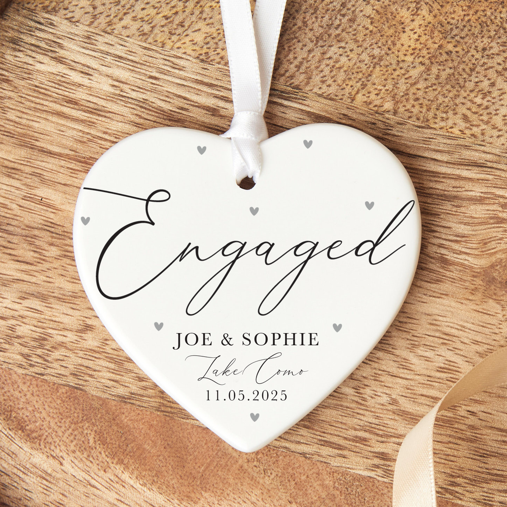 
                      
                        Personalised Engagement Ornament
                      
                    