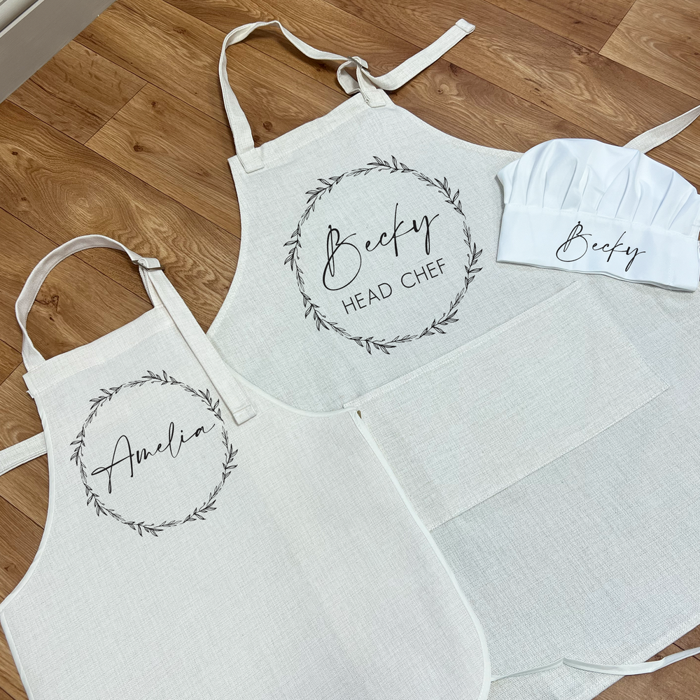 
                      
                        Personalised Head Chef Apron & Chefs Hat Set
                      
                    