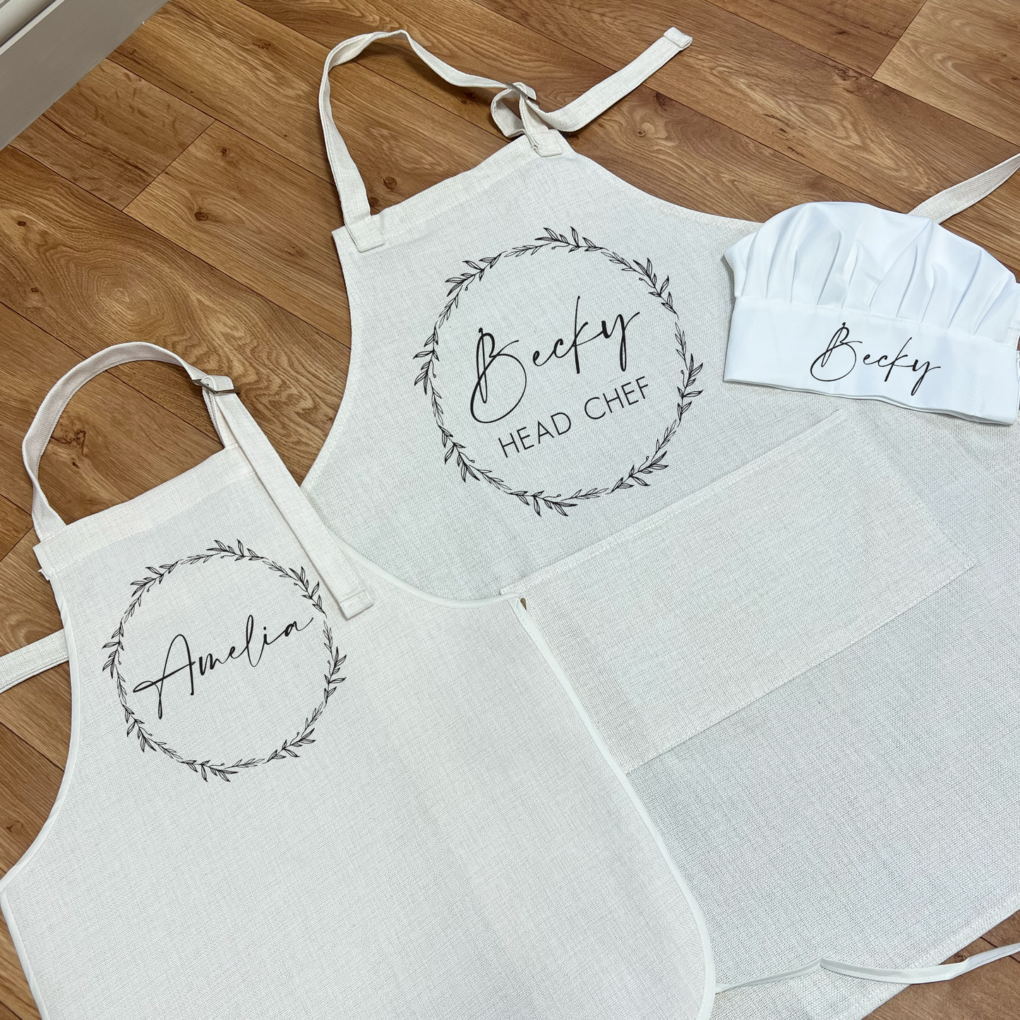
                  
                    Personalised Head Chef Apron & Chefs Hat Set
                  
                