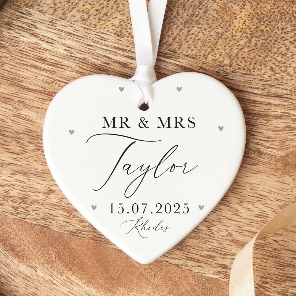 
                      
                        Personalised Wedding Ornament
                      
                    