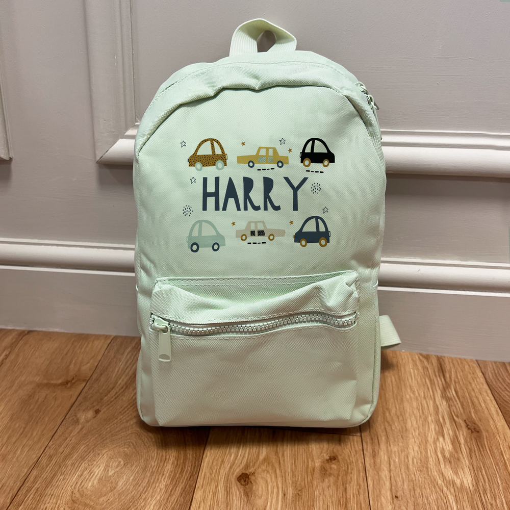 Personalised Car Backpack