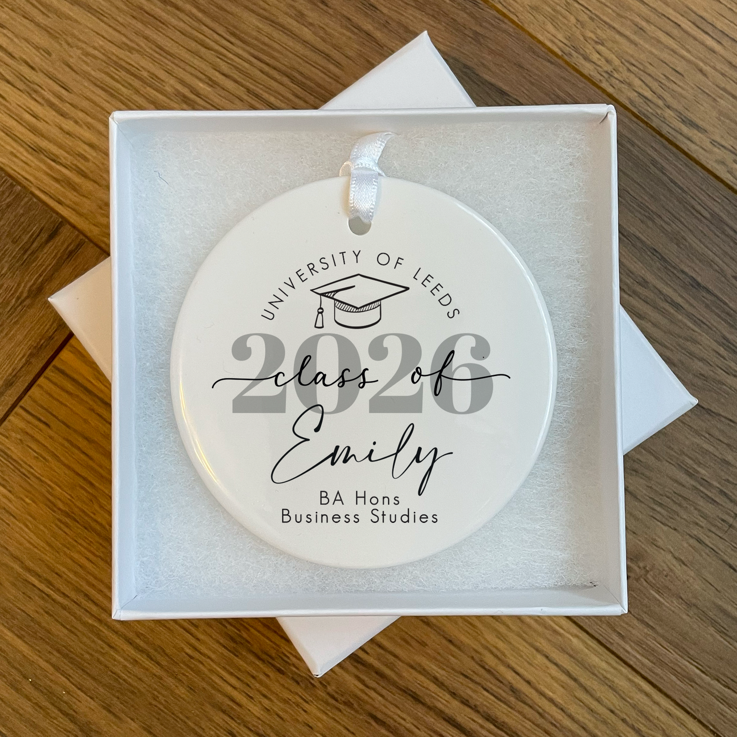 Personalised Graduation Ornament