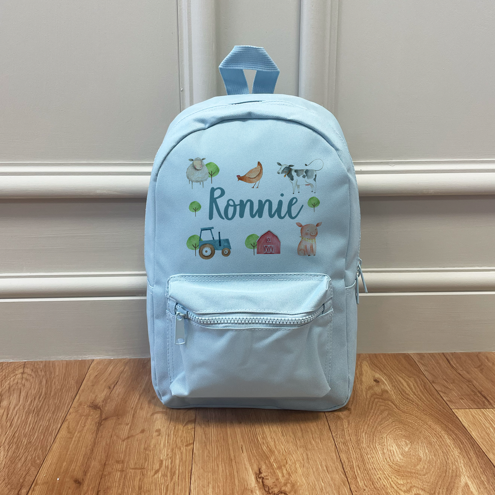 Personalised Farm Backpack