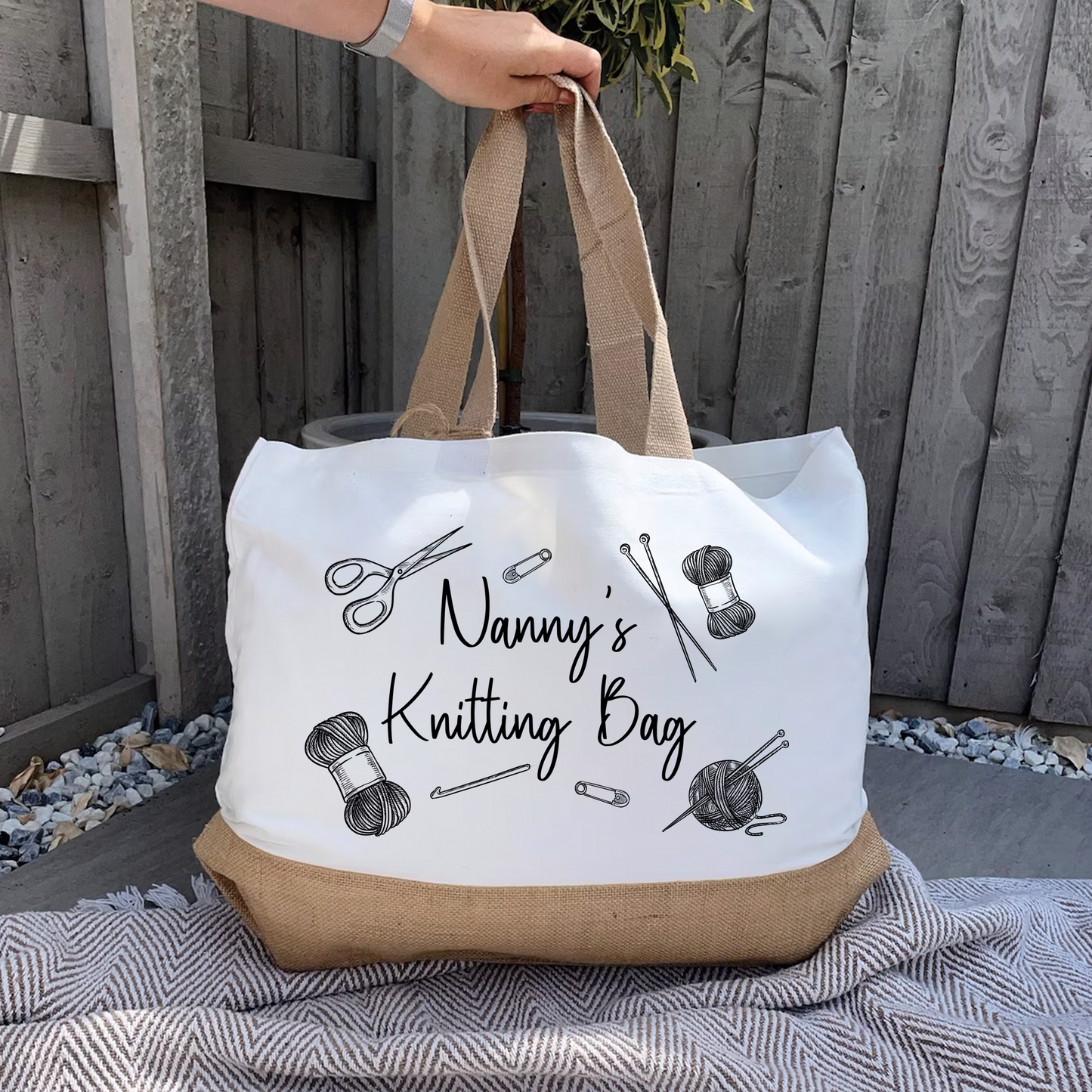 
                  
                    Personalised Knitting Bag
                  
                