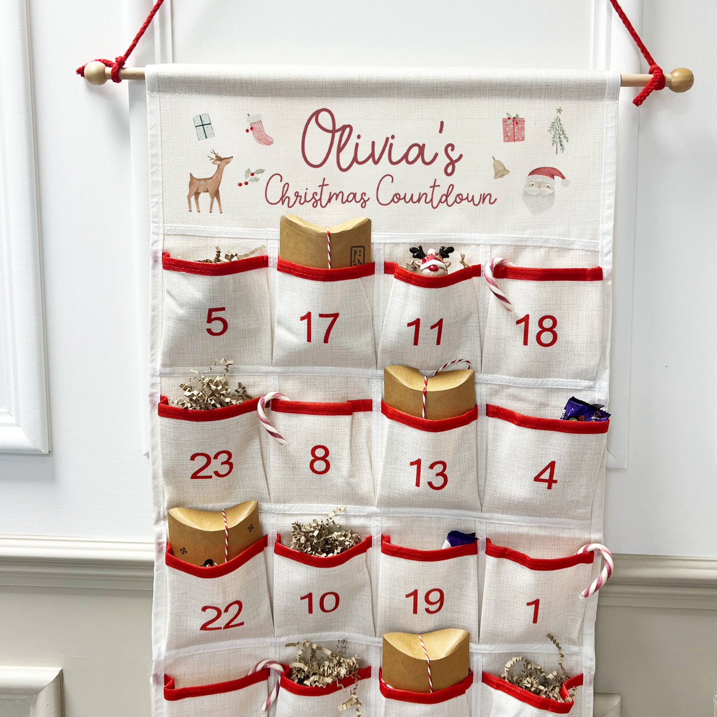 Personalised Christmas Advent Calendar