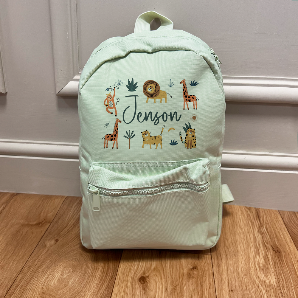 
                      
                        Personalised Jungle Backpack
                      
                    