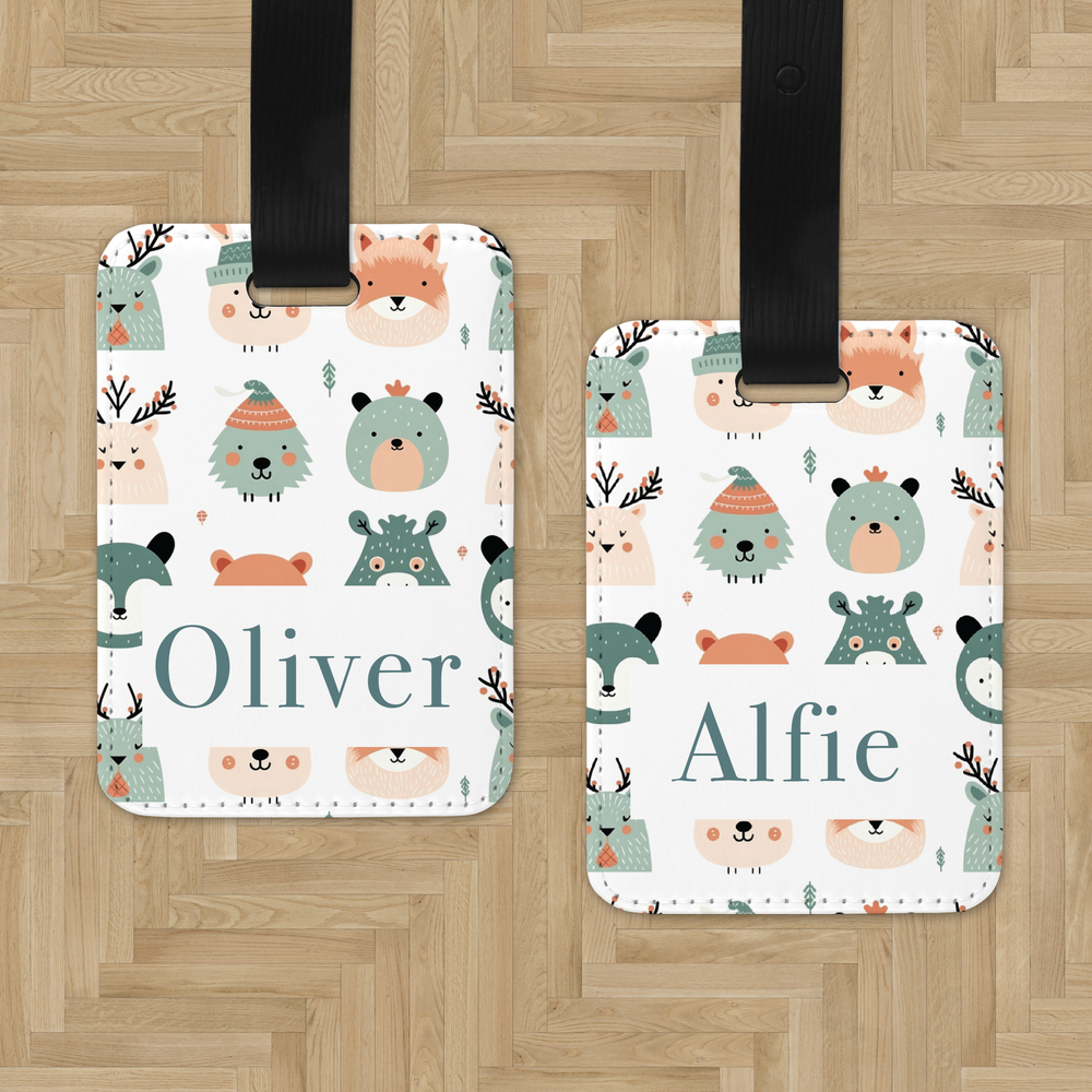 
                      
                        Personalised Woodland Passport Cover & Luggage Tag Set
                      
                    