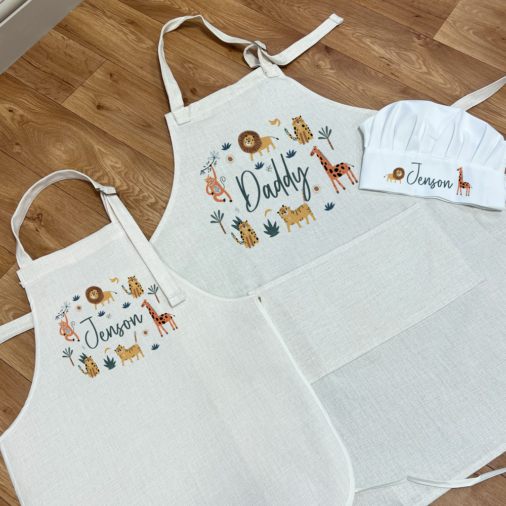 
                      
                        Personalised Jungle Apron
                      
                    