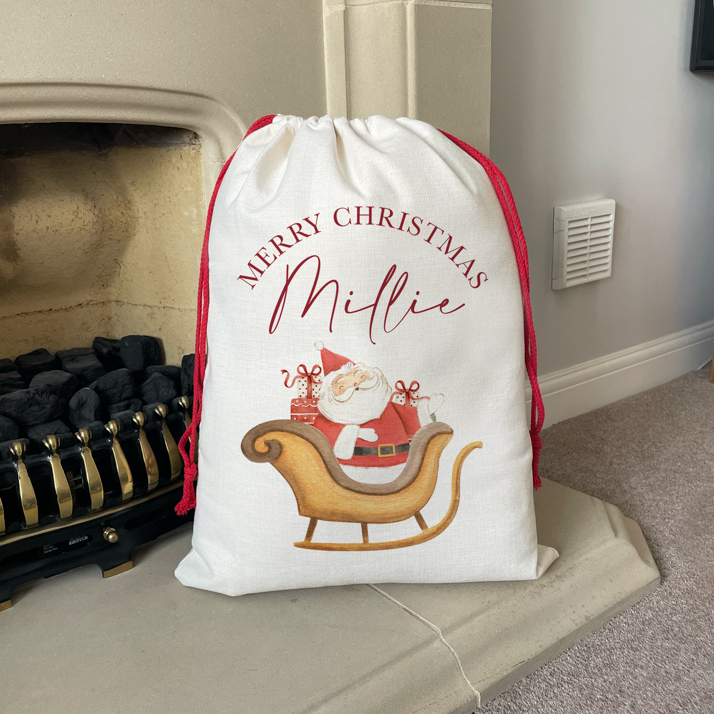 Personalised Santa Christmas Sack