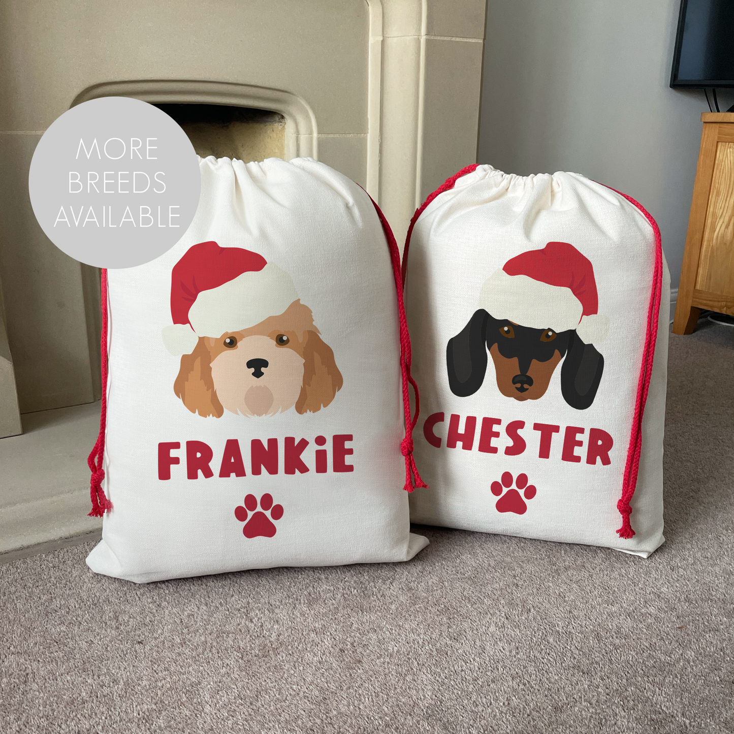 
                  
                    Personalised Dog Christmas Sack
                  
                