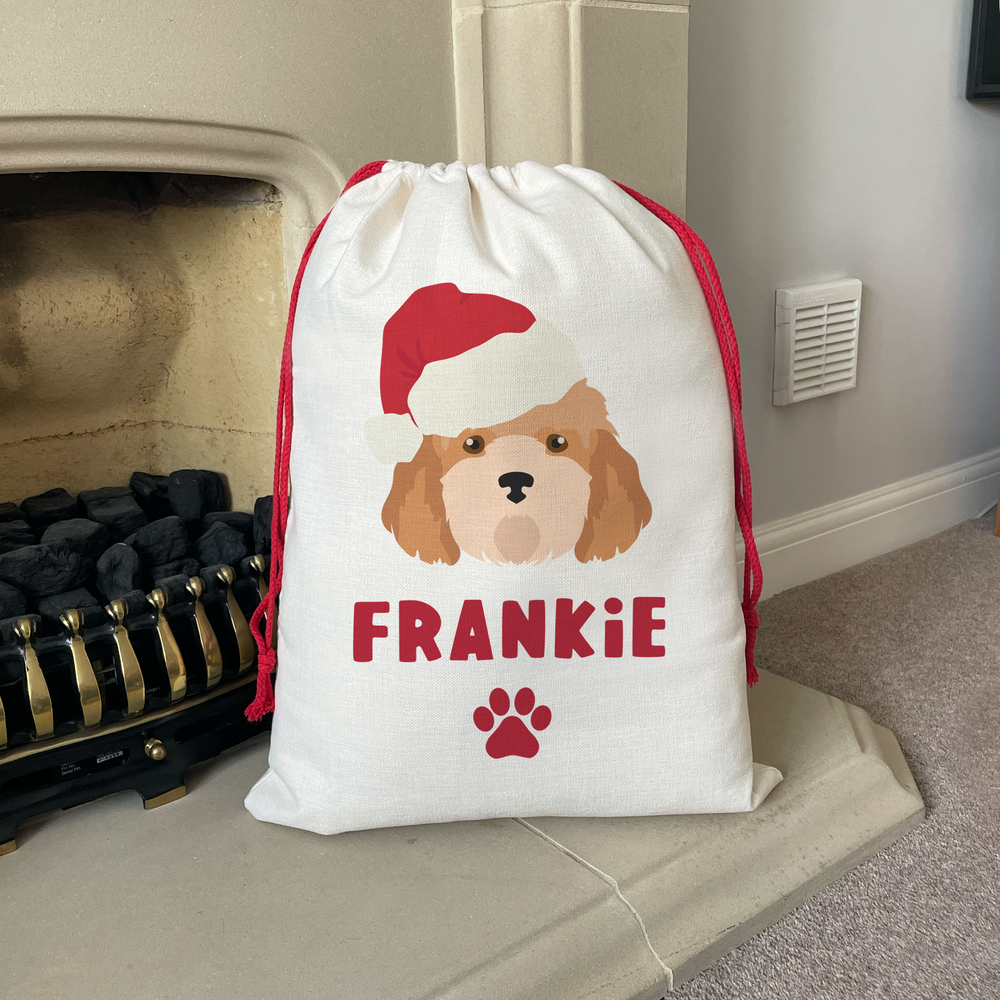 
                  
                    Personalised Dog Christmas Sack
                  
                