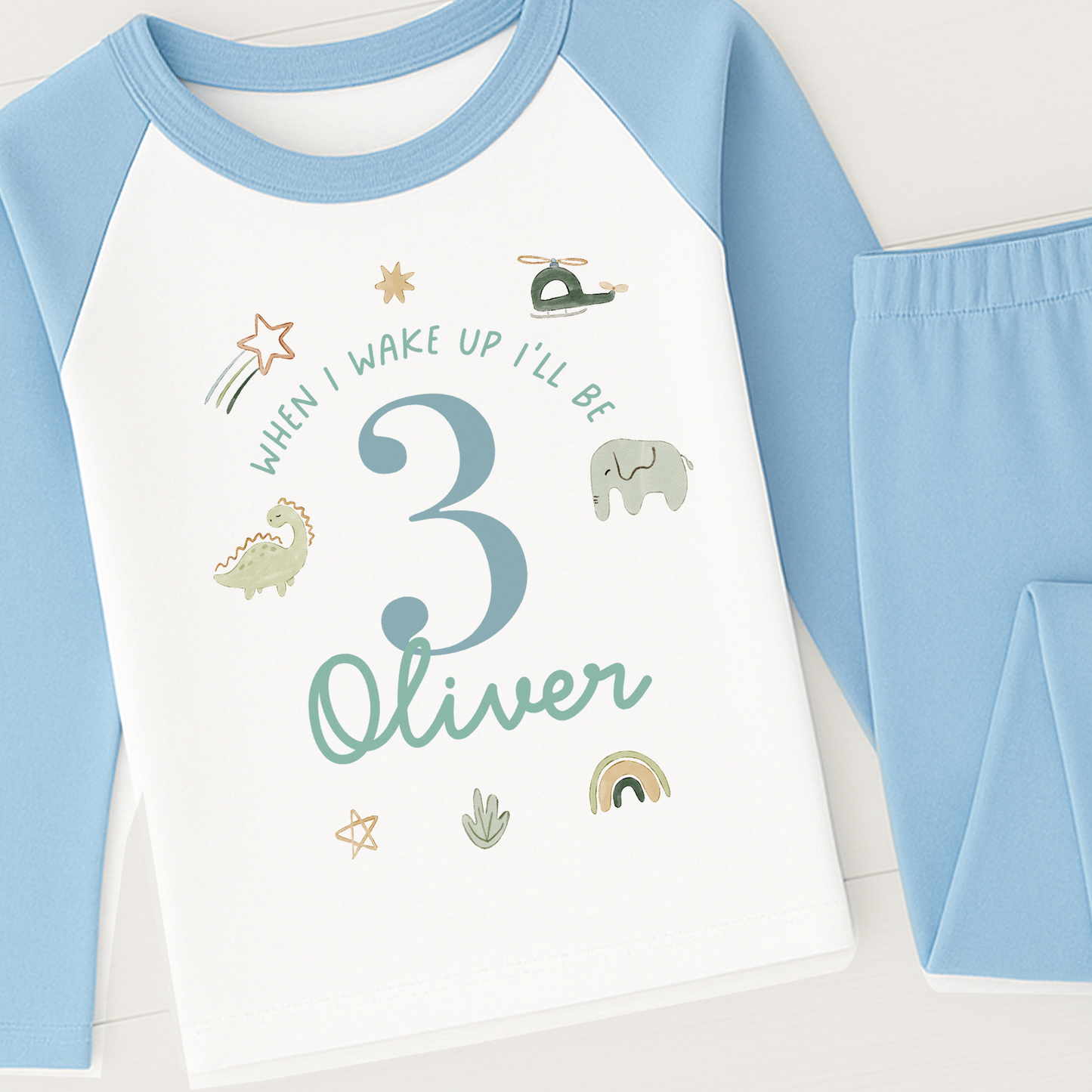 Personalised Birthday Pyjamas