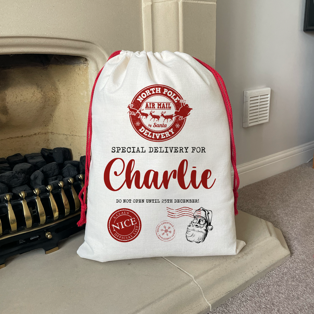 
                      
                        Personalised Special Delivery Christmas Sack
                      
                    