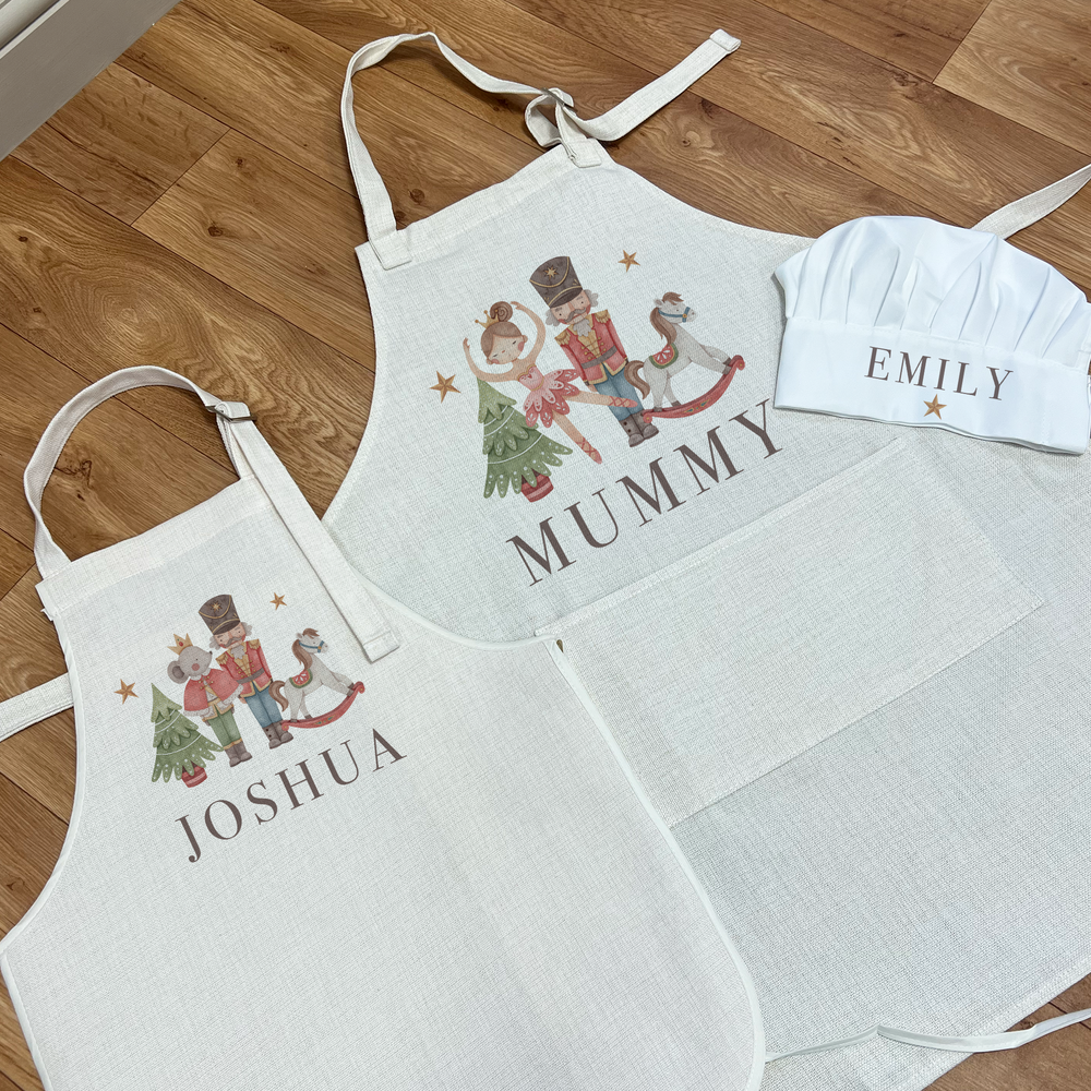 Personalised Christmas Nutcracker Apron